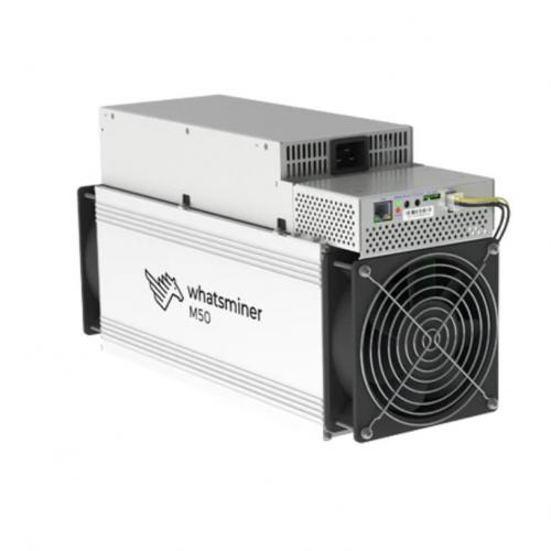 Whatsminer M50 112Ths 3306W BTC Miner With PSU and Cord